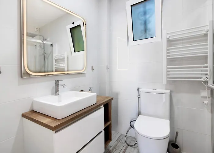 Apartment White And Terrace