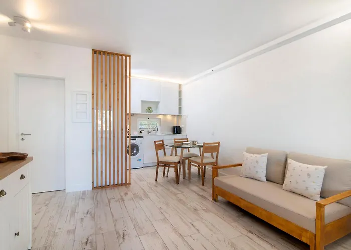 Apartment White And Terrace